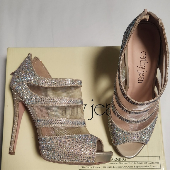 Kathy Jean high heels size 6 - Picture 2 of 4